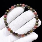 ショッピング天然石 PROME 天然石【一点物】希少鉱・高品質・再入荷困難・トルマリン・ブラジルトルマリン・ブラジル産・ブレスレット  v61190