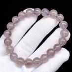 PROME 天然石【一点物】高品質・ニードルインフローライト・パープルフローライト・アメリカ産・ブレスレット V65921