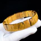 PROME натуральный камень [ один пункт предмет ] высокое качество * collectors комплектация * желтый Tiger I * юг Africa производство * браслет *V66217