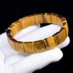 PROME натуральный камень [ один пункт предмет ] высокое качество * collectors комплектация * желтый Tiger I * юг Africa производство * браслет *V66218