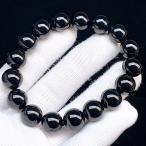 PROME 天然石【一点物】大粒サイズ・最高グレード・本物保証・希少鉱・再入荷困難・モリオン・黒水晶・ブラジル産・ブレスレット ・v66760