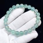 ショッピング恋愛 PROME 天然石【一点物】高品質・特別色・グリーンフローライト・ニードルインフローライト・中国産・ブレスレット・ V67787