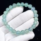 ショッピング天然石 PROME 天然石【一点物】高品質・特別色・グリーンフローライト・ニードルインフローライト・中国産・ブレスレット・ V67788