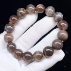 ショッピング恋愛 PROME 天然石【一点物】ブラックムーンストーン・グレームーンストーン・タンザニア産・ブレスレット・ V67876