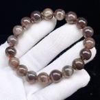 ショッピング恋愛 PROME 天然石【一点物】ブラックムーンストーン・グレームーンストーン・タンザニア産・ブレスレット・ V67882