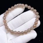 ショッピング恋愛 PROME 天然石【一点物】ブラックムーンストーン・グレームーンストーン・タンザニア産・ブレスレット・ V67919