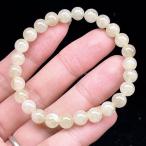 ショッピング恋愛 PROME 天然石【一点物】高品質・リビアングラス（希少・クリストバライト内包）・リビア砂漠産・ブレスレット・ V68064