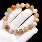 ショッピング恋愛 PROME 天然石【一点物】高品質・ペルシャアゲート・ペルシャ湾瑪瑙・ペルシャ湾産・ブレスレット・V69469