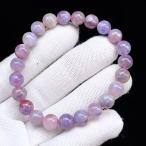 PROME 天然石 【一点物】高品質・再入荷困難・希少色・ ピンクトルマリン・トルマリンシリカ・モザンビーク産・ブレスレット・V69551