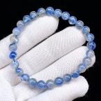 ショッピング恋愛 PROME 天然石 【一点物】高品質・濃いめ・キャッツアイ効果・カイヤナイトシリカ・カイヤナイト・ブラジル産・ブレスレット・V69684