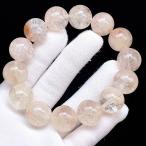PROME 天然石【一点物】高品質・濃いめ・再入荷困難・アイスクリスタル・マニカラン水晶・蝕像水晶・マニカラン産・ブレスレット・v70102