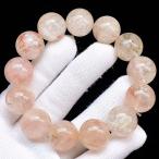 PROME 天然石【一点物】高品質・濃いめ・再入荷困難・アイスクリスタル・マニカラン水晶・蝕像水晶・マニカラン産・ブレスレット・v70112