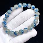 ショッピング恋愛 PROME 天然石【一点物】希少性・鉄天藍石・ラズライト・スコルザライトインクォーツ・アフガニスタン産・ブレスレット・v70166