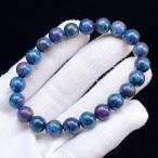 PROME 天然石【一点物】高品質・希少鉱・ルビーインカイヤナイト・インド産・ブレスレット・ブレスレット・v70509