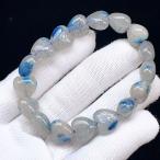 PROME 天然石【一点物】高品質・希少性・鉄天藍石・ラズライト・スコルザライトインクォーツ・アフガニスタン産・ブレスレット ・v70676