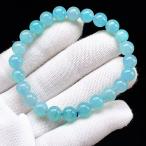 PROME 天然石【一点物】アマゾナイト・アメリカ産・ブレスレット・v71635