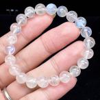 PROME 天然石【一点物】ブルームーンストーン・スリランカ産・ブレスレット・v71781