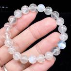 PROME 天然石【一点物】ブルームーンストーン・スリランカ産・ブレスレット・v71797