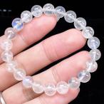 PROME 天然石【一点物】ブルームーンストーン・スリランカ産・ブレスレット・v71816