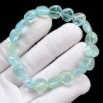 PROME 天然石【一点物】高品質・ブルートパーズ・スイストパーズ・スカイブルートパーズ・スリランカ産・ブレスレット・v72647