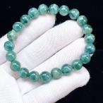 PROME 天然石【一点物】高品質・ノーブルモロキサイト・グリーンアパタイト・マダカスカル産・ブレスレット・v72913