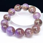 PROME 天然石【一点物】高品質・深色ナチュラルアメトリン・天然色原鉱希少／再入荷困難（人工処理なし）・ブラジル産・ブレスレット・v74118