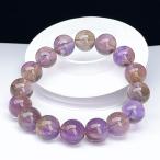 PROME 天然石【一点物】高品質・深色ナチュラルアメトリン・天然色原鉱希少／再入荷困難（人工処理なし）・ブラジル産・ブレスレット・v74146