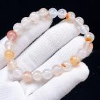 PROME натуральный камень [ один пункт предмет ] высокое качество * прозрачный кварц * Amada ga Skull производство * браслет *v74888