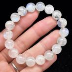 PROME 天然石【一点物】ブルームーンストーン・スリランカ産・6月誕生石・ブレスレット・v75207