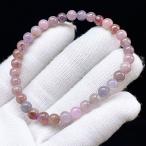 PROME 天然石【一点物】マルチカラースピネル・ミックススピネル・スリランカ産・8月誕生石・ブレスレット・v75937