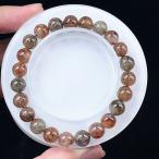 PROME 天然石 一点物 フォリエーテッドマイカインクォーツ ブレスレット NO.V7606