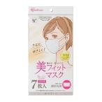 アイリスオーヤマ　美フィットマスク　小さめサイズ　ホワイト色　７枚入り　（メール便可）