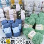 ブラックフライデー限定 11/25〜 今期販売中の毛糸福袋60玉入 当店おまかせ 毛糸 ケイト 編み物 福袋 アソート お買い得 まとめ買い セット 秋冬毛糸 手編み