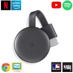 Google Chromecast GA00439-JP チャコール 正規品 第三世代 2K対応