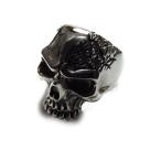 ショッピングスカル スカル リング ドクロ 骸骨 指輪 シルバー925 ジルコニア