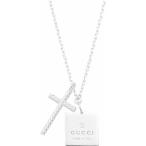 Yahoo! Yahoo!ショッピング(ヤフー ショッピング)ペンダント メンズ グッチ トップ幅1.2cm ダブルトップ 四角形・十字架形 シルバー925 GUCCI 3111233885J84008106