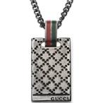 Yahoo! Yahoo!ショッピング(ヤフー ショッピング)ペンダント メンズ グッチ トップ幅1.5cm プレートトップ 四角形 シルバー925 GUCCI 3111310481J89L08518