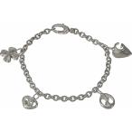 Yahoo! Yahoo!ショッピング(ヤフー ショッピング)ブレスレット レディース グッチ トップ幅1.1cm モチーフトップ ハート形 17号 シルバー925 GUCCI 3122287202J8400810617