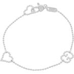 Yahoo! Yahoo!ショッピング(ヤフー ショッピング)ブレスレット レディース グッチ トップ幅1cm ハートトップ ハート形 16号 シルバー925 GUCCI 3122391562J8400070216