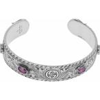 Yahoo! Yahoo!ショッピング(ヤフー ショッピング)ブレスレット レディース グッチ トップ幅5.4cm バングル 円形 ジルコニア 17号 シルバー925 GUCCI 3122454174J2965816417