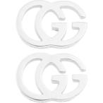 Yahoo! Yahoo!ショッピング(ヤフー ショッピング)ピアス レディース グッチ トップ幅1cm サークルトップ 円形 両耳用 18金ホワイトゴールド GUCCI 3132094074J85029000