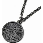 Yahoo! Yahoo!ショッピング(ヤフー ショッピング)ペンダント メンズ ヴィヴィアンウエストウッド トップ幅1.6cm リッチモンド 円形 真鍮ガンメタリック Vivienne Westwood 331163020301S001M2