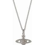 Yahoo! Yahoo!ショッピング(ヤフー ショッピング)ペンダント レディース ヴィヴィアンウエストウッド トップ幅2.7cm ミニバスレリーフ 衛星 ジルコニア 真鍮ガンメタリック Vivienne Westwood 331863020086S108