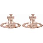 Yahoo! Yahoo!ショッピング(ヤフー ショッピング)ピアス レディース ヴィヴィアンウエストウッド トップ幅0.8cm ローレライオーブ 衛星 両耳用 真鍮ローズゴールド Vivienne Westwood 333862010014G002