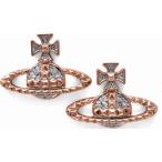 Yahoo! Yahoo!ショッピング(ヤフー ショッピング)ピアス レディース ヴィヴィアンウエストウッド トップ幅2.6cm メイフェアバス 衛星 ジルコニア 両耳用 真鍮ローズゴールド Vivienne Westwood 333862010029G118