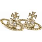 Yahoo! Yahoo!ショッピング(ヤフー ショッピング)ピアス レディース ヴィヴィアンウエストウッド トップ幅2.6cm メイフェアバス 衛星 ジルコニア 両耳用 真鍮ゴールド Vivienne Westwood 333862010029R115