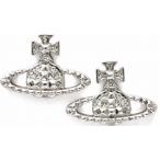 Yahoo! Yahoo!ショッピング(ヤフー ショッピング)ピアス レディース ヴィヴィアンウエストウッド トップ幅2.6cm メイフェアバス 衛星 ジルコニア 両耳用 真鍮シルバー Vivienne Westwood 333862010029W110