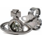 Yahoo! Yahoo!ショッピング(ヤフー ショッピング)ピアス レディース ヴィヴィアンウエストウッド トップ幅1.2cm ナノソリティア 衛星 ジルコニア 片耳用 真鍮ガンメタリック Vivienne Westwood 333862010086S108