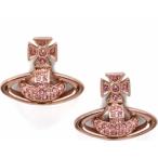 Yahoo! Yahoo!ショッピング(ヤフー ショッピング)ピアス レディース ヴィヴィアンウエストウッド トップ幅1.8cm ソラダバス 衛星 ジルコニア 両耳用 真鍮ローズゴールド Vivienne Westwood 333862010090G114