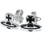Yahoo! Yahoo!ショッピング(ヤフー ショッピング)ピアス レディース ヴィヴィアンウエストウッド トップ幅1.2cm ロミーナオーブ 衛星 両耳用 真鍮シルバー Vivienne Westwood 333862010142W114